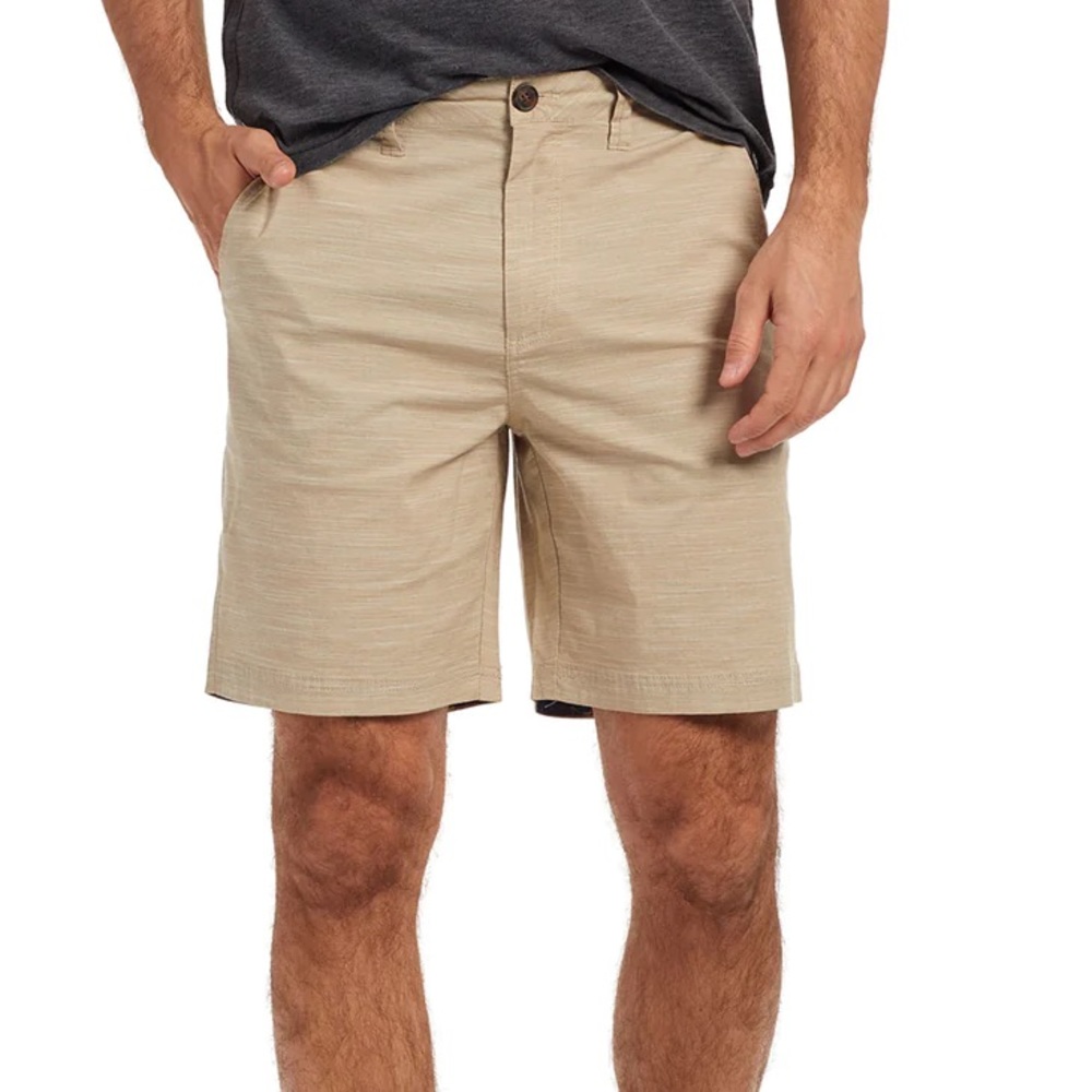 Lightweight Textured Stretch Shorts